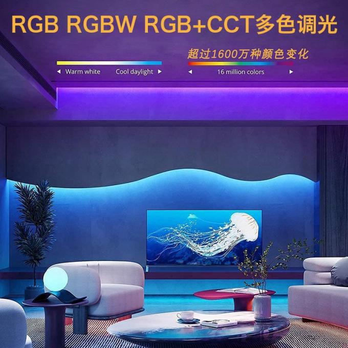 جادوی تجاری COB نوار ال ای دی خواب رنگ تمام DC 24V قابل پاسخ 5