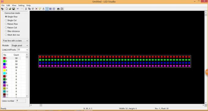 ۴۰۹۶ پیکسل Salve DMX LED Controller H802RA ۴ پورت مواد آلومینیومی 6