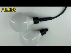 360 درجه پیکسل rgb قابل برنامه ریزی ضد آب 3D dmx / SPI 80mm LED پیکسل گلوله نور نقطه