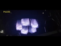 زاویه دید 360 درجه صفحه نمایش ماتریس نور LED 500*500MM برای تجربه مشاهده بهینه